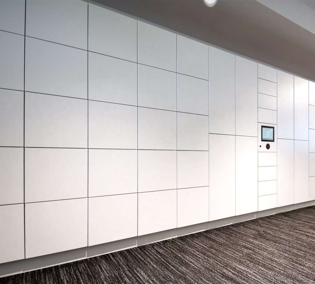 MunichRE office smart locker installation